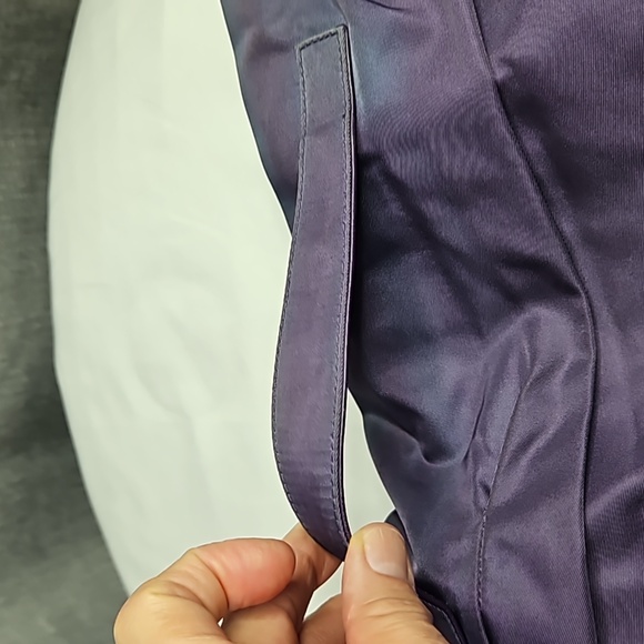 PRADA NYLON CLUTCH IN PURPLE - Picture 4 of 10